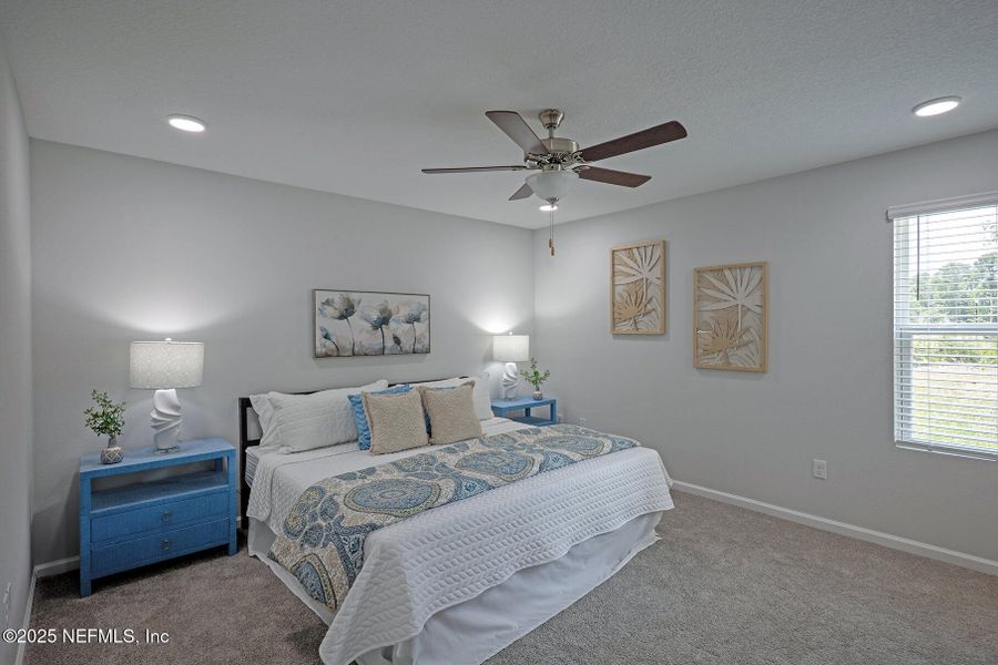 Furnished interior view inside a new home in , Jacksonville (Image 37). Furnished interior view inside a new home in , Jacksonville (Image 37).