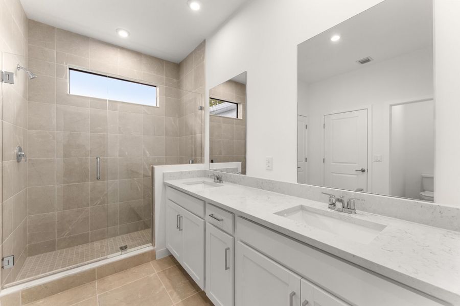 Furnished interior view inside a new home in Forest – Townhomes, Lake Worth (Image 5). Furnished interior view inside a new home in Forest – Townhomes, Lake Worth (Image 5).