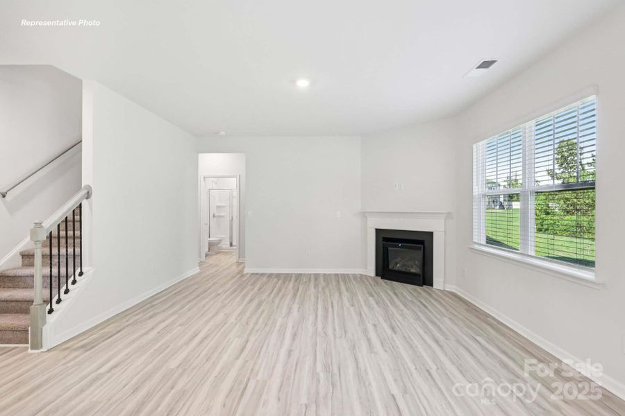 Spacious, unfurnished interior of a new home in The Falls at Newton, Newton (Image 16).