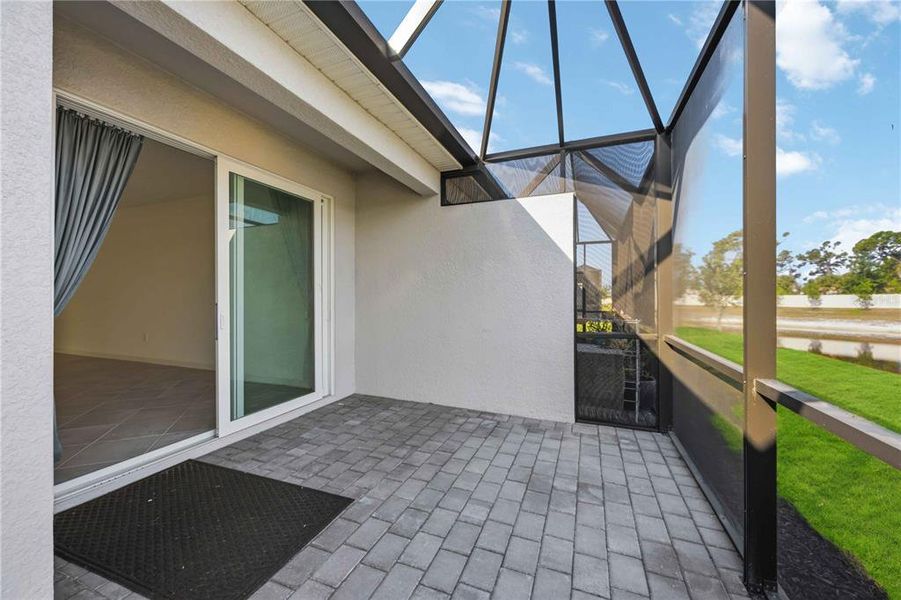 Exterior details and patio area of a home in , Englewood (Image 24).