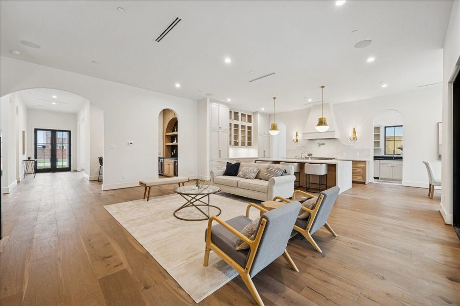 Furnished interior view inside a new home in , Spring Valley Village (Image 15). Furnished interior view inside a new home in , Spring Valley Village (Image 15).