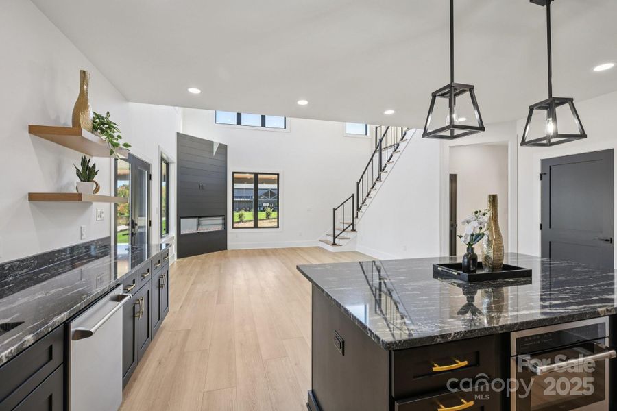 Furnished interior view inside a new home in , Mooresville (Image 13).