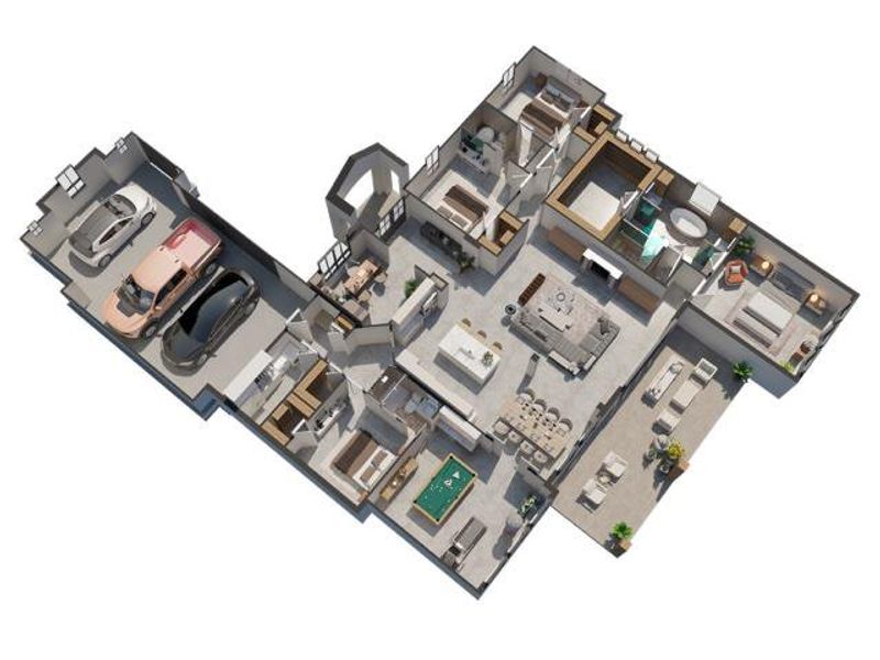 2D floor plan layout of this home in , Georgetown, TX (Image 3). 2D floor plan layout of this home in , Georgetown, TX (Image 3).