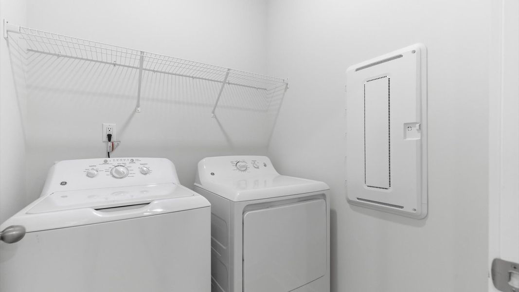 Furnished interior view inside a new home in Pelham Crossing, Greenville (Image 16).