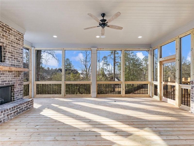 Exterior details and patio area of a home in , Buford (Image 35).