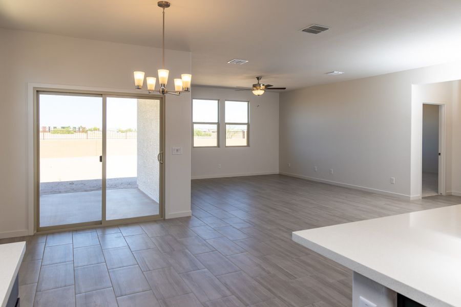 Spacious, unfurnished interior of a new home in Rancho Santa Rosa, Maricopa (Image 14). Spacious, unfurnished interior of a new home in Rancho Santa Rosa, Maricopa (Image 14).