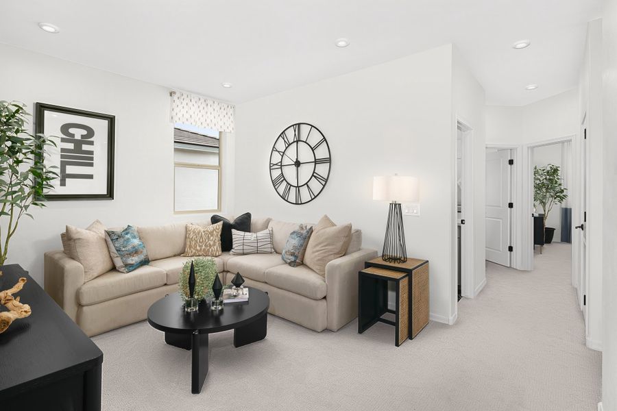 Furnished interior view inside a new home in Bethany Grove, Glendale (Image 6).