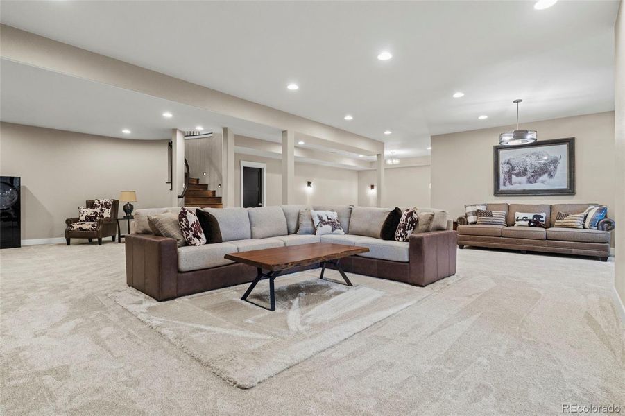 Furnished interior view inside a new home in , Larkspur (Image 12).