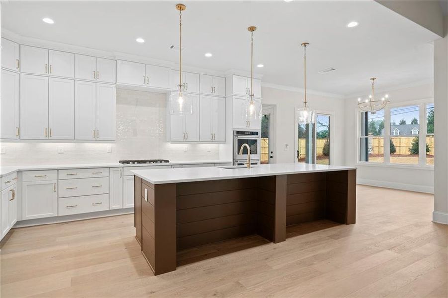 Furnished interior view inside a new home in , Canton (Image 5).