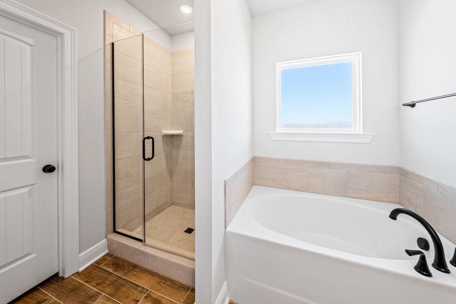 Furnished interior view inside a new home in Natureview, Freeport (Image 9).