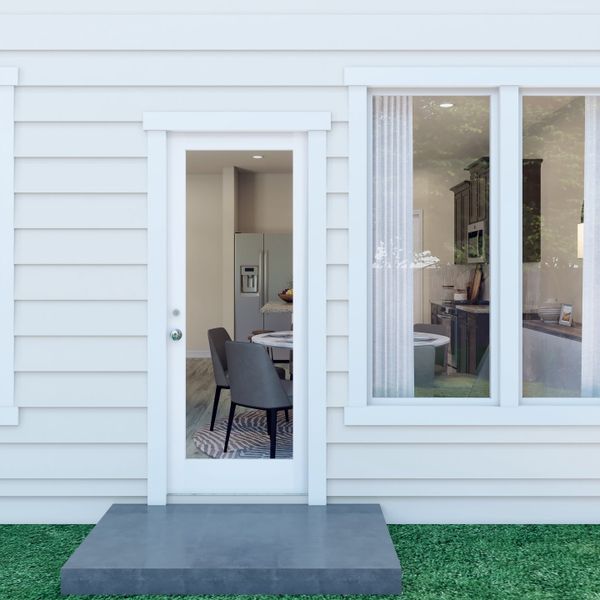 Representative exterior details of a home built from the Garner by Tri Pointe Homes in Mason Woods, Cypress (Image 3).