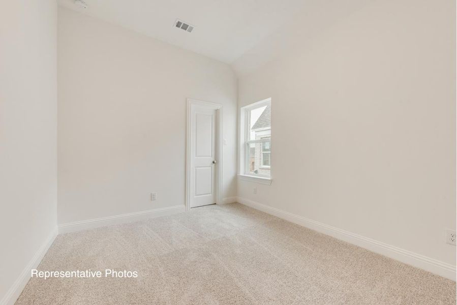 Representative unfurnished interior of a home built from the Royal Alexandria by Grand Homes in Edgewater, Fate (Image 25). Representative unfurnished interior of a home built from the Royal Alexandria by Grand Homes in Edgewater, Fate (Image 25).