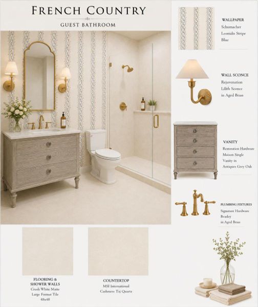 Guest Bath Rendering 1