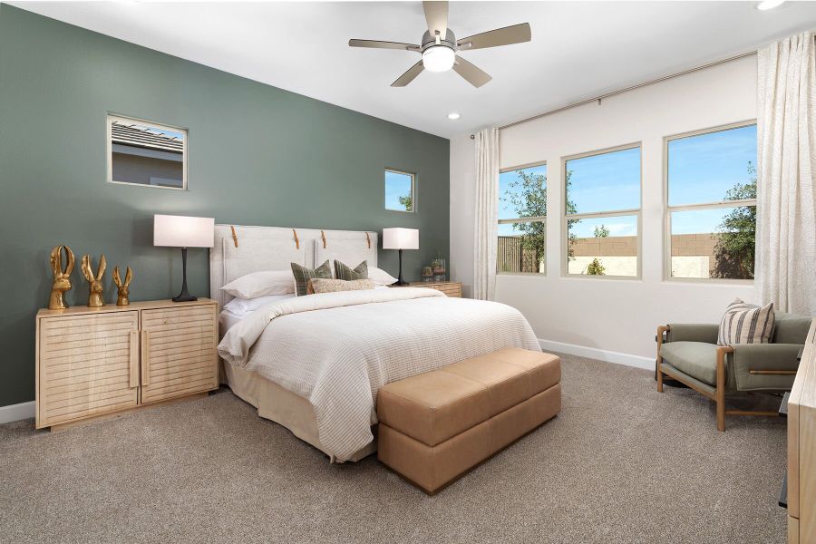 Representative furnished interior of a home built from the Crimson by Mattamy Homes in Miravida, Surprise (Image 11).
