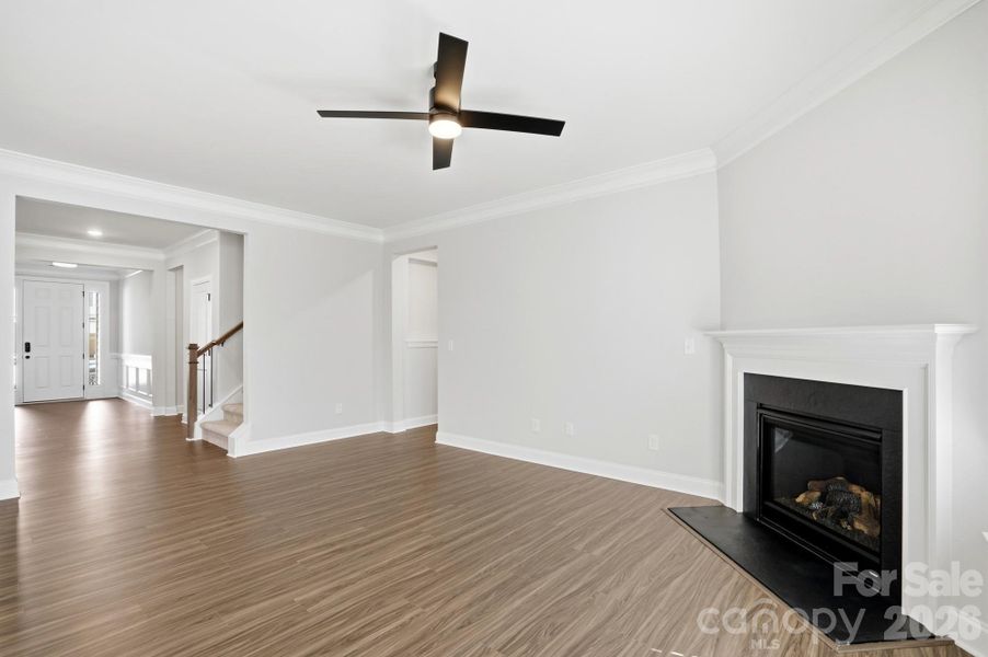 Spacious, unfurnished interior of a new home in Villas at Prestwick, Mooresville (Image 22).