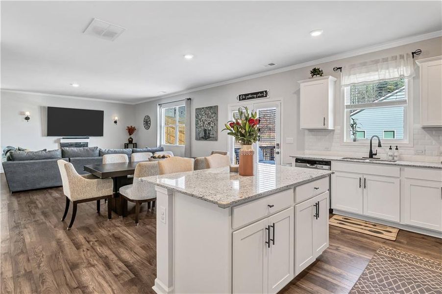 Furnished interior view inside a new home in Thompson Ridge, Dallas (Image 29).