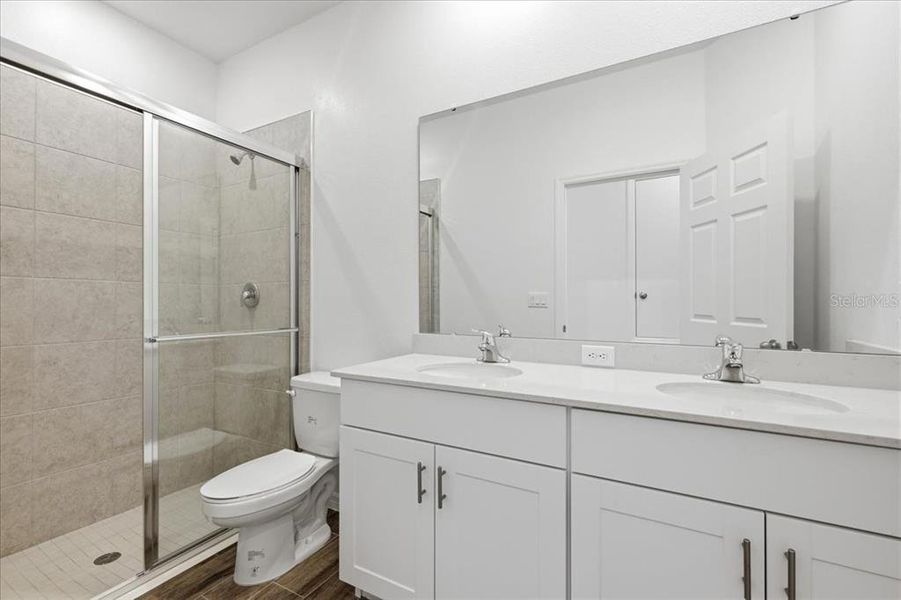 Furnished interior view inside a new home in Highfield at Twisted Oaks, Wildwood (Image 6).