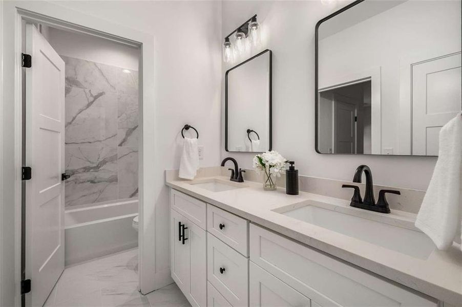 Furnished interior view inside a new home in , Jefferson (Image 12).