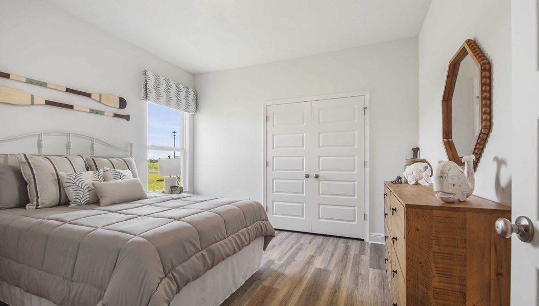 Furnished interior view inside a new home in Caballeros Estates At Hombre, Panama City Beach (Image 23).