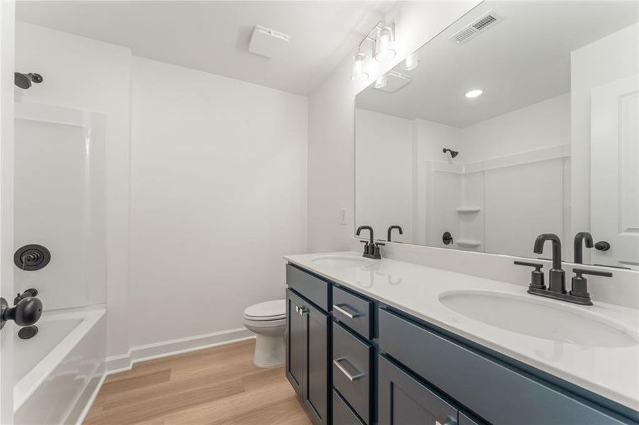 Furnished interior view inside a new home in Cherokee Township, Acworth (Image 12).