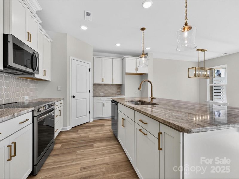 Furnished interior view inside a new home in Westview Towns, Waxhaw (Image 7).