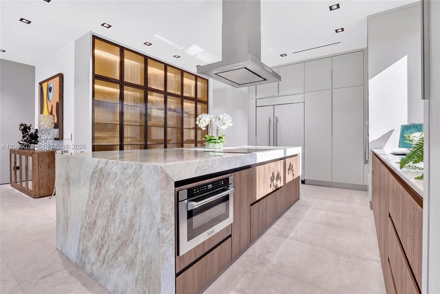 Furnished interior view inside a new home in , Miami (Image 7).