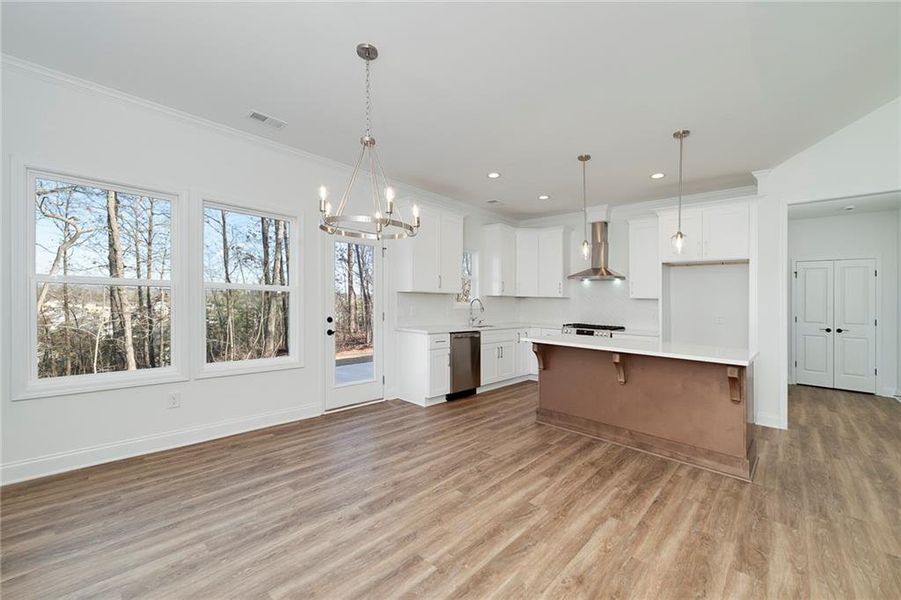Spacious, unfurnished interior of a new home in , Buford (Image 17).