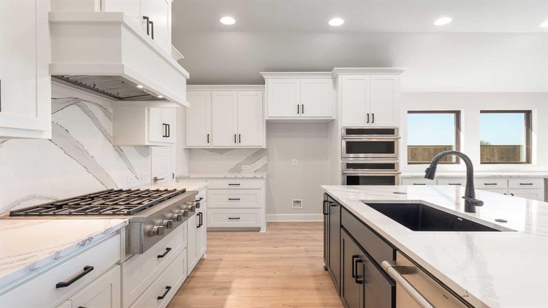 Furnished interior view inside a new home in M3 Ranch 50', Mansfield (Image 6). Furnished interior view inside a new home in M3 Ranch 50', Mansfield (Image 6).