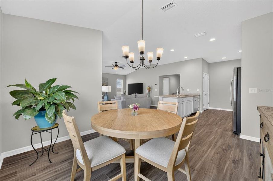 Furnished interior view inside a new home in , The Villages (Image 8).