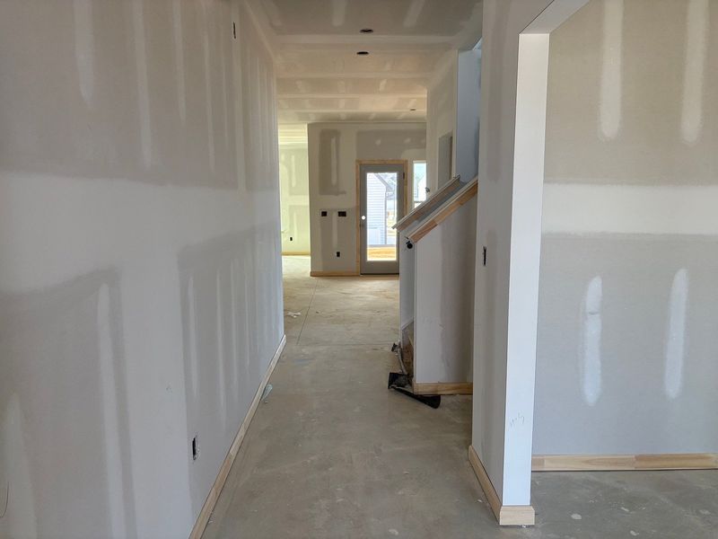 In-progress construction of a new home in Crescent Mills, Wilson's Mills, NC (Image 3).