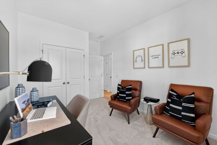 Furnished interior view inside a new home in Indian Trail Townhomes, Indian Trail (Image 12).