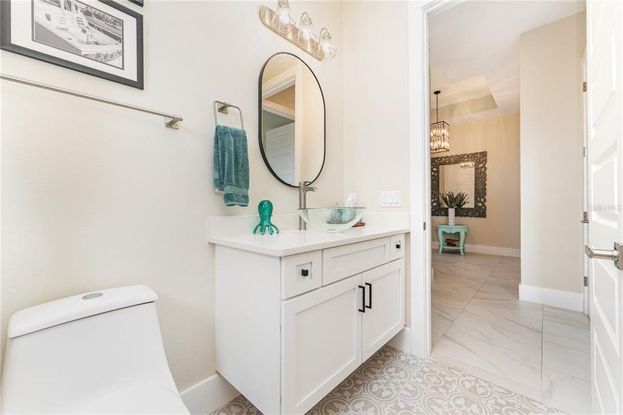 Furnished interior view inside a new home in , Auburndale (Image 31).