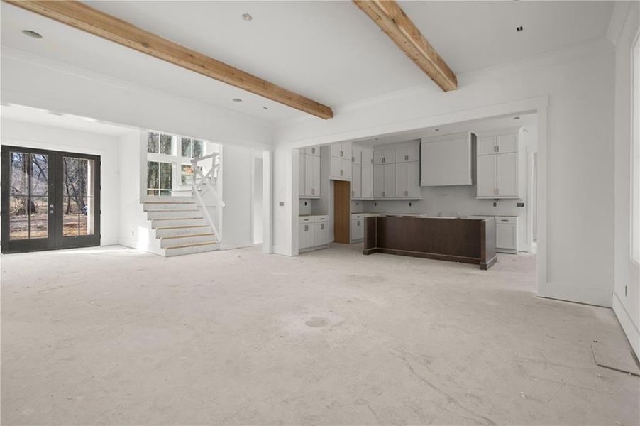 In-progress construction of a new home in , Canton, GA (Image 30).