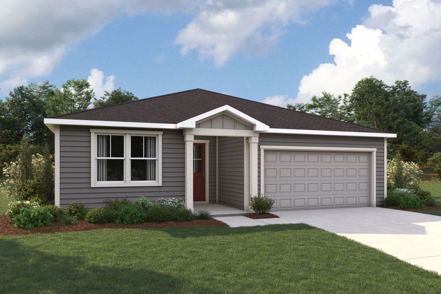 Representative exterior photo of a completed home built from the Arcadia by Mattamy Homes in Sandridge Hills, Green Cove Springs, FL (Image 2).