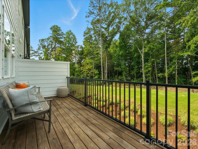 Second floor outdoor living Second floor outdoor living