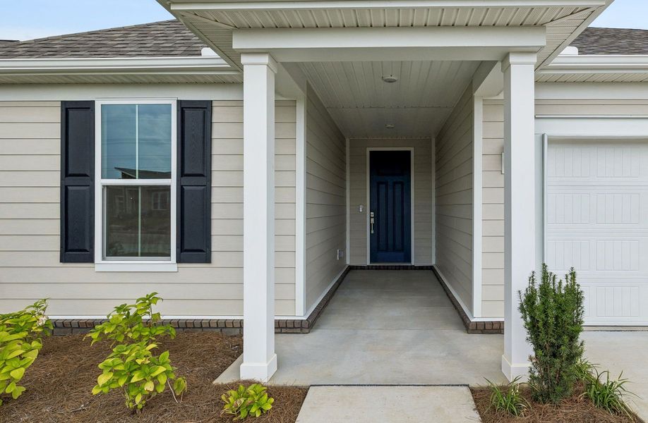 Exterior details and patio area of a home in Del Webb Barton Village, Lebanon (Image 4).