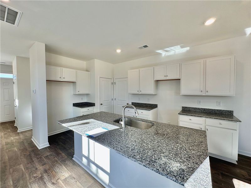 Furnished interior view inside a new home in Champions Village at Cherry Hill, Pendleton (Image 6).