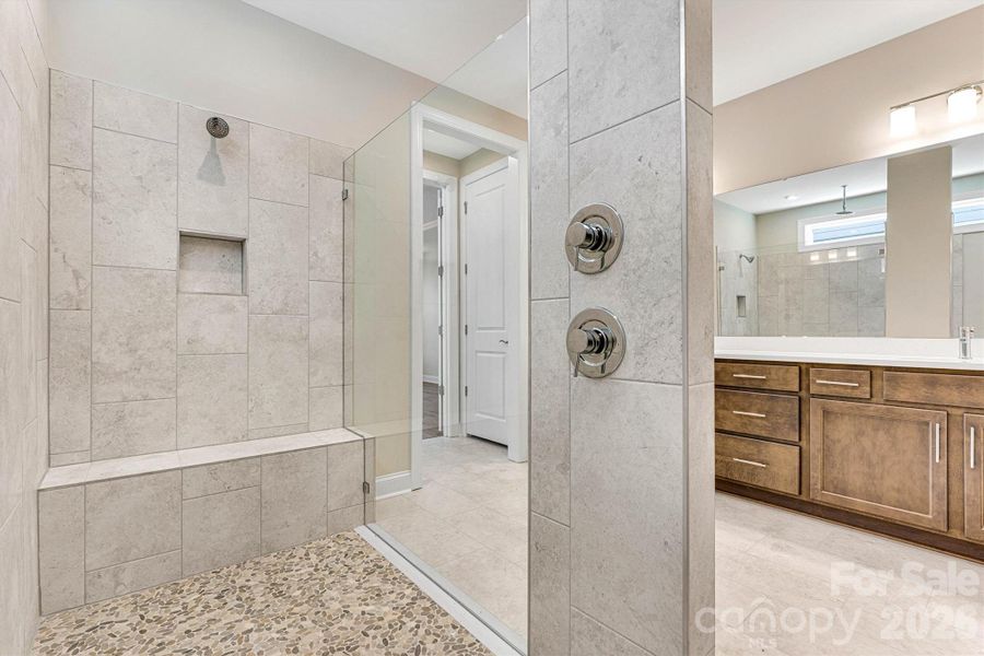 Furnished interior view inside a new home in , Charlotte (Image 8).