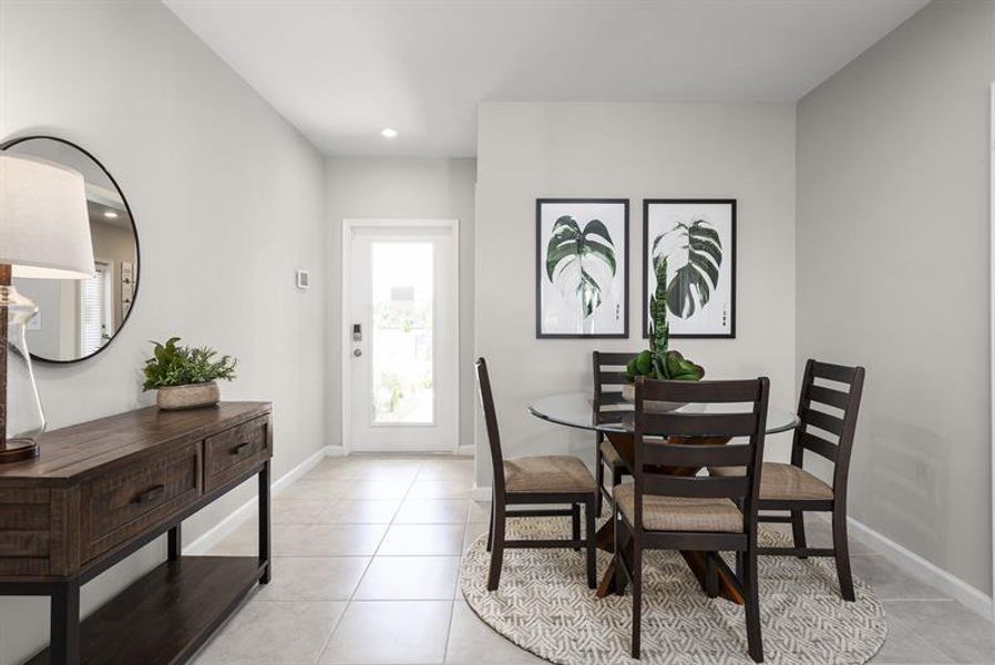 Furnished interior view inside a new home in Edison Pointe, Daytona Beach (Image 4).