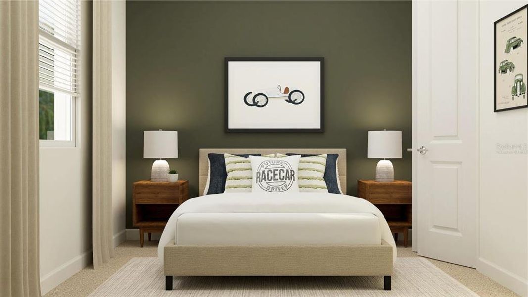 Furnished interior view inside a new home in , Groveland (Image 14).