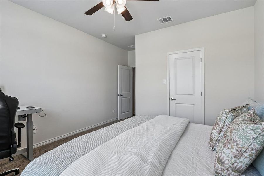 Furnished interior view inside a new home in Silverado, Aubrey (Image 34).