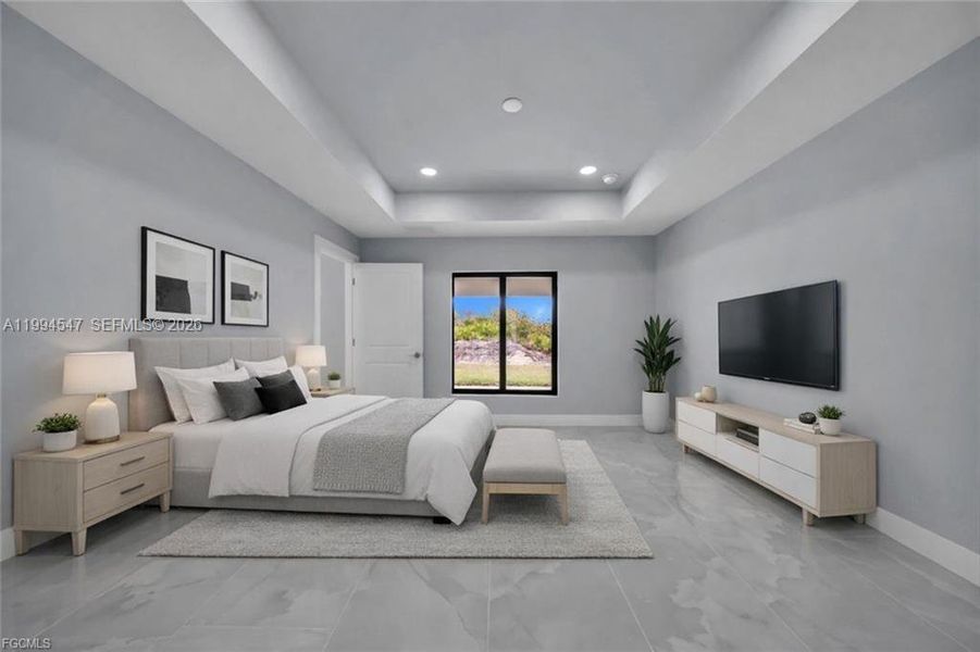 Furnished interior view inside a new home in , Lehigh Acres (Image 15).