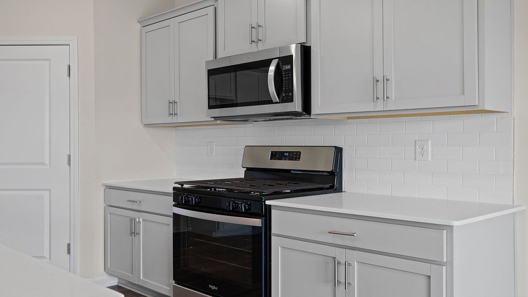 Furnished interior view inside a new home in Durbin Meadows Traditions, Fountain Inn (Image 7). Furnished interior view inside a new home in Durbin Meadows Traditions, Fountain Inn (Image 7).