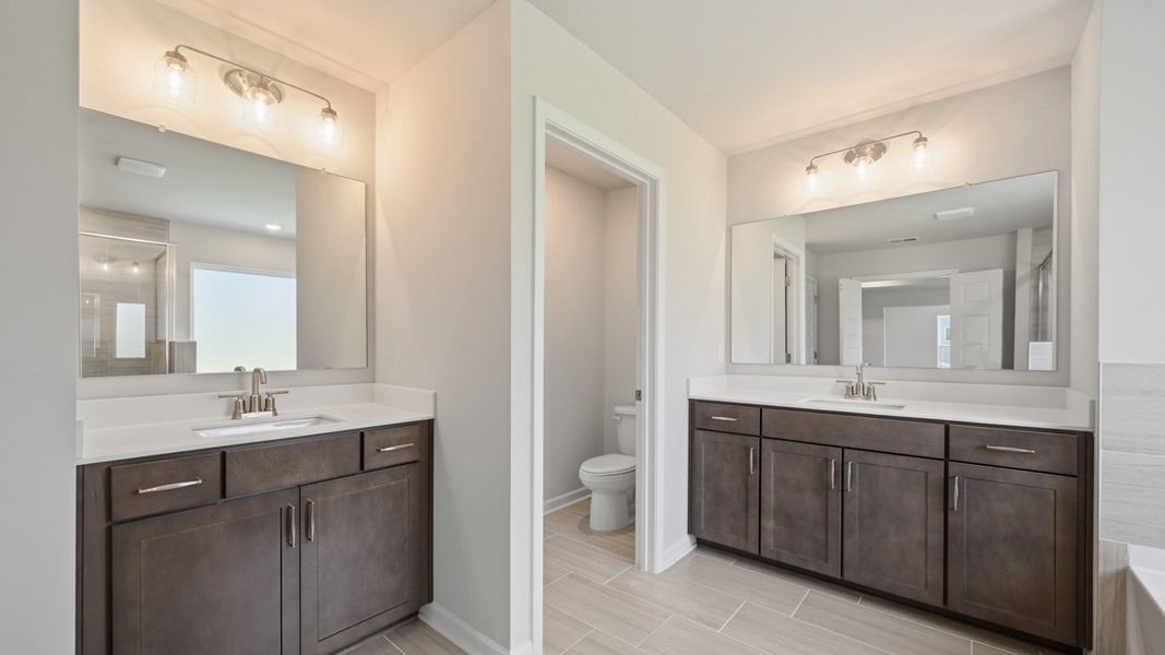 Furnished interior view inside a new home in The Gates at Pates Creek, Hampton (Image 10).