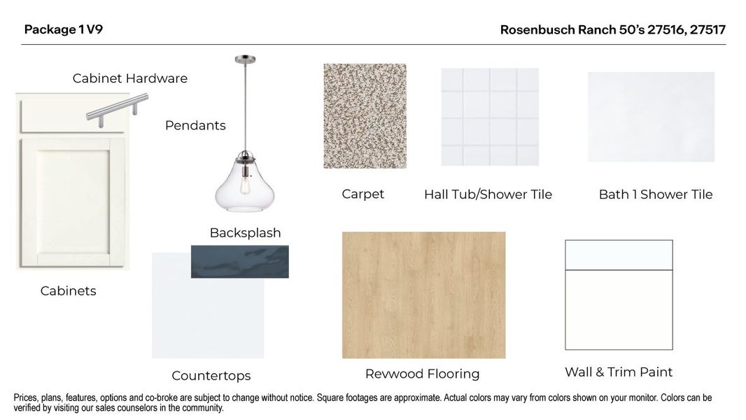 Sample of building materials used in homes in Rosenbusch Ranch, Leander (Image 34). Sample of building materials used in homes in Rosenbusch Ranch, Leander (Image 34).