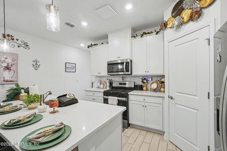 Furnished interior view inside a new home in , St. Augustine (Image 12).