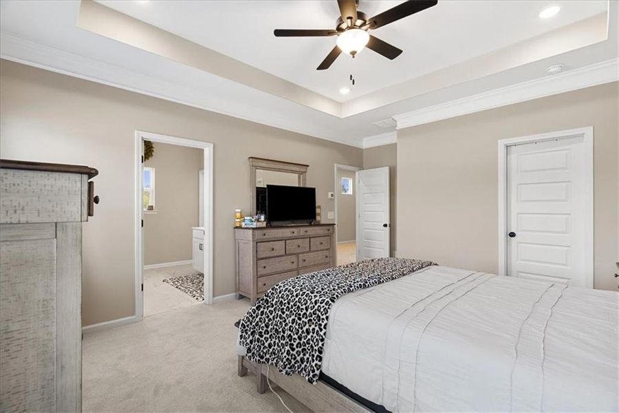 Furnished interior view inside a new home in , Calhoun (Image 12).