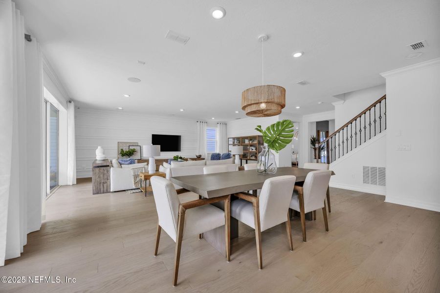 Furnished interior view inside a new home in Double Branch, Middleburg (Image 20).