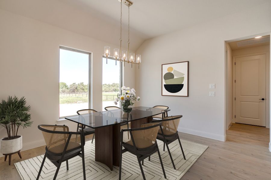 Representative furnished interior of a home built from the The Odessa by Kenmark Homes in Rocky Top Ranch, Reno (Image 6). Representative furnished interior of a home built from the The Odessa by Kenmark Homes in Rocky Top Ranch, Reno (Image 6).