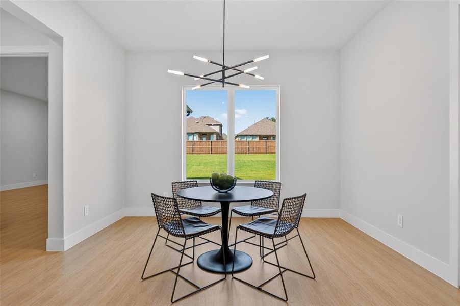 Furnished interior view inside a new home in , Forney (Image 31).